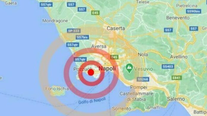 Pozzuoli Campi Flegrei Sciame sismico