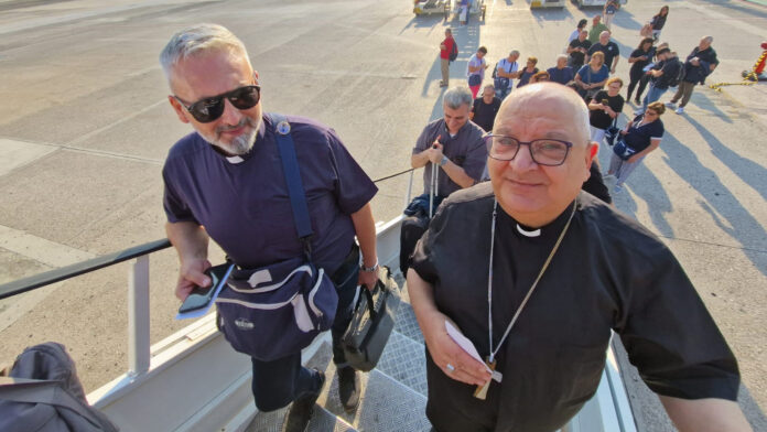 Il Vescovo Giuseppe Giudice in pellegrinaggio a Lourdes -agro24